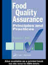 Food Quality Assurance